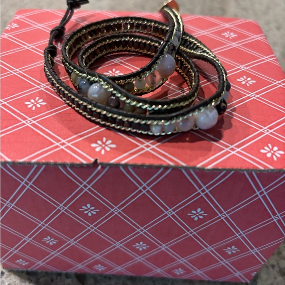 Nakamol 3 layer wrap bracelet - Picture 3 of 5